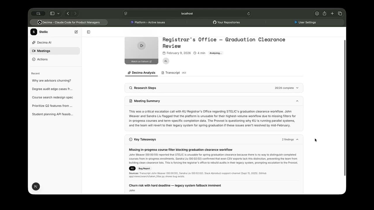 Decima demo video thumbnail